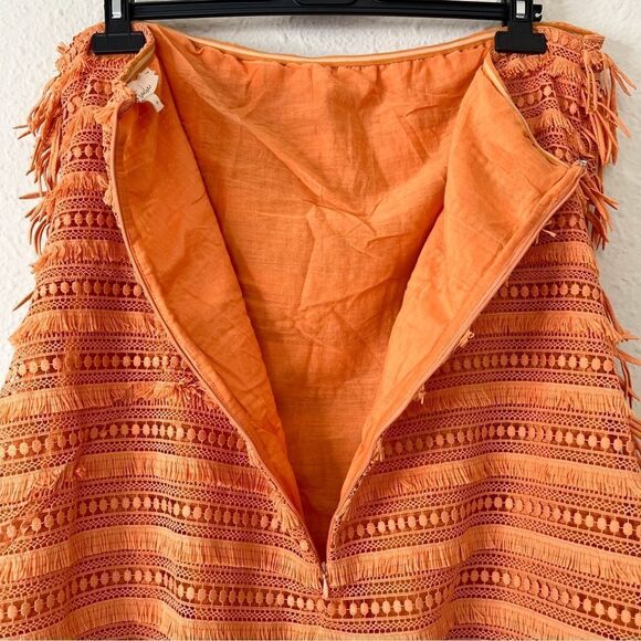Anthropologie Orange Mini Dress - Picture 7 of 9